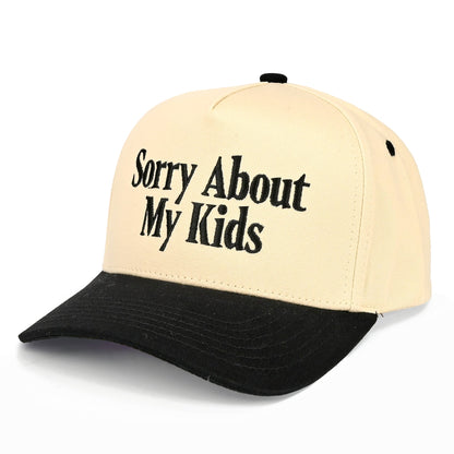 C.C Sorry About My Kids Trucker Hat