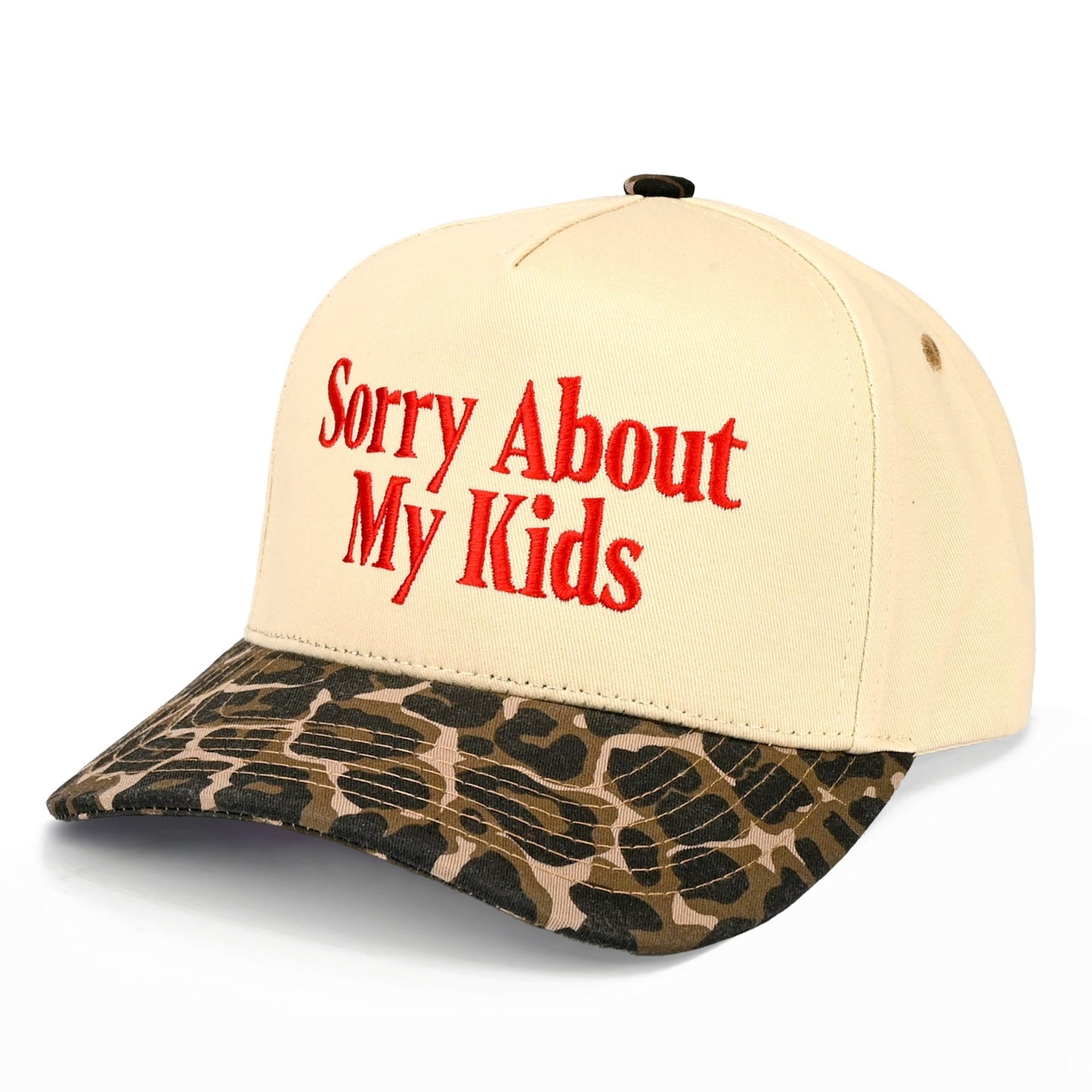 C.C Sorry About My Kids Trucker Hat