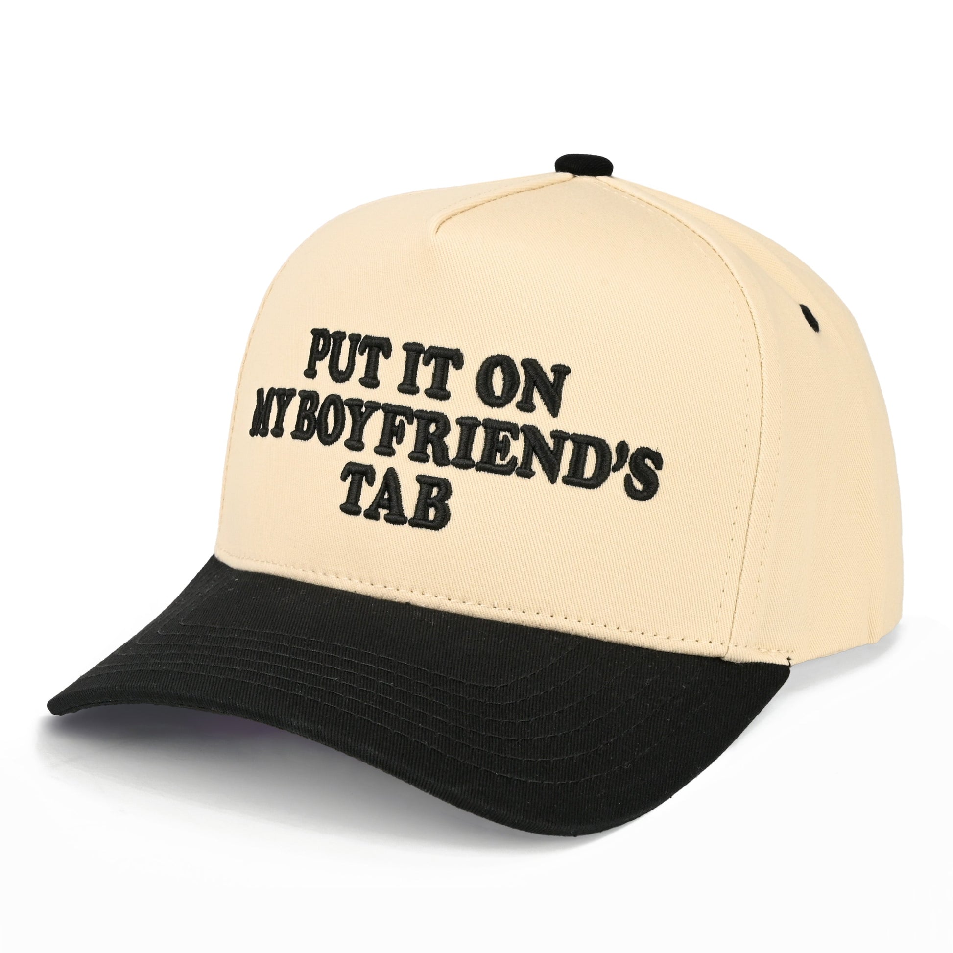 C.C Put It On My Boyfriend’s Tab Hat - Black - Trucker Hats