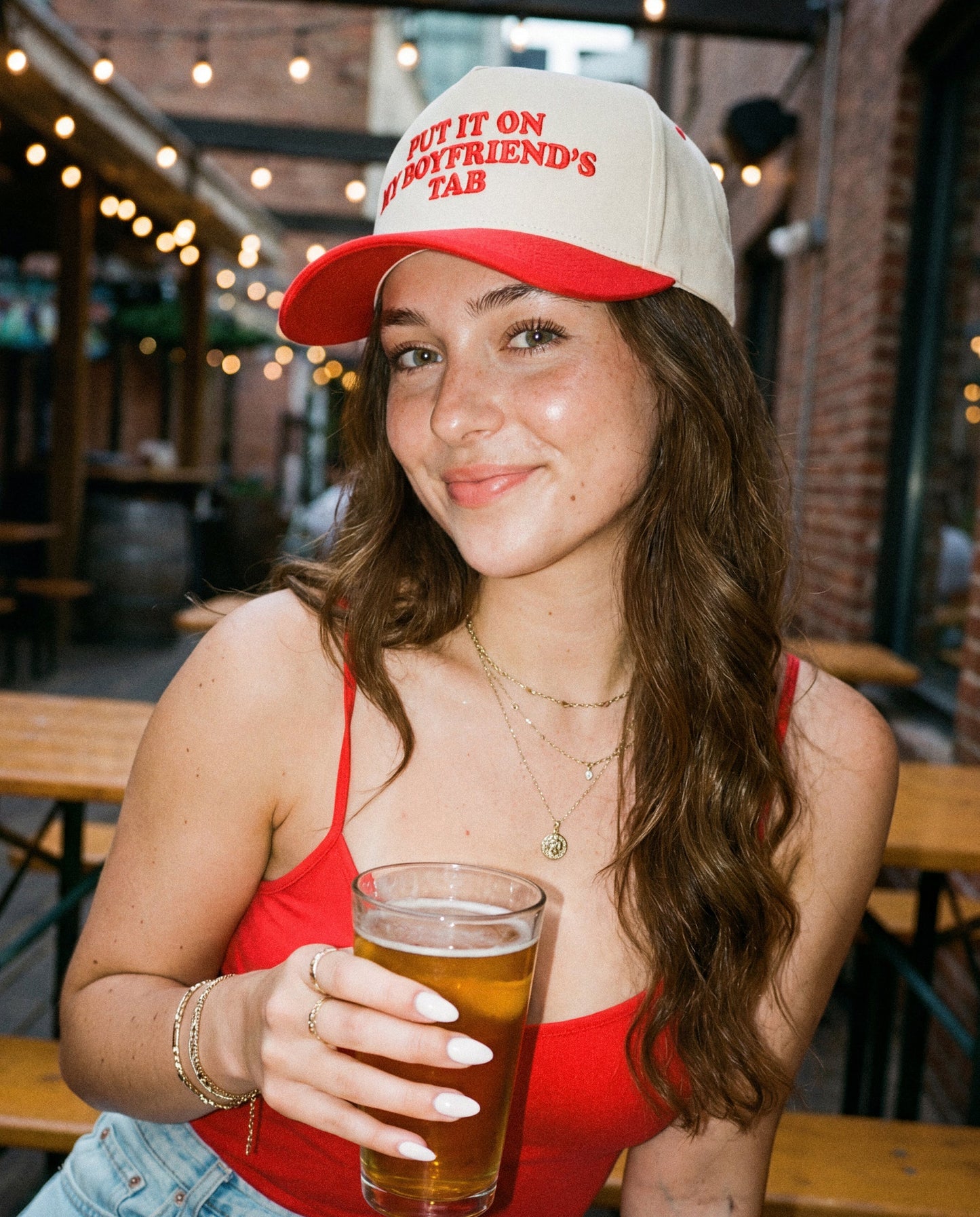 C.C Put It On My Boyfriend’s Tab Hat - Trucker Hats