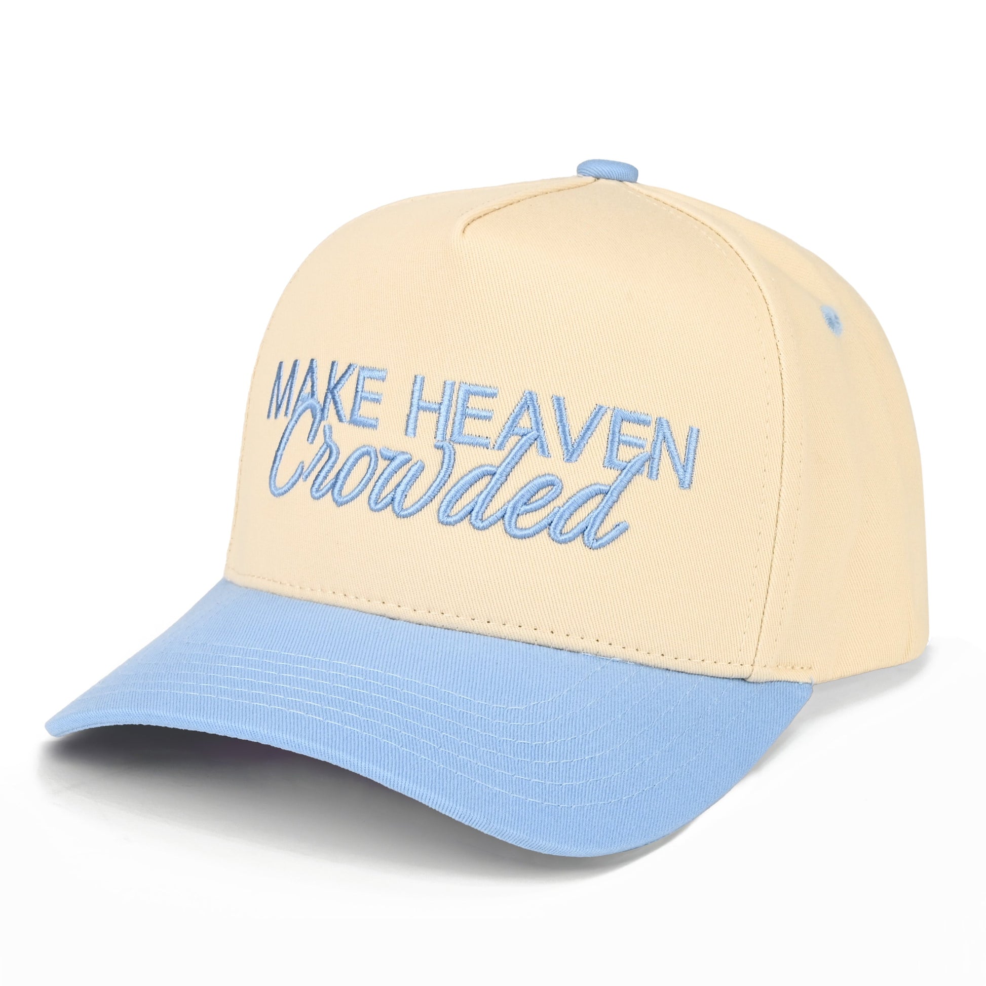 C.C Make Heaven Crowded Trucker Hat - Sky Blue - Trucker Hats