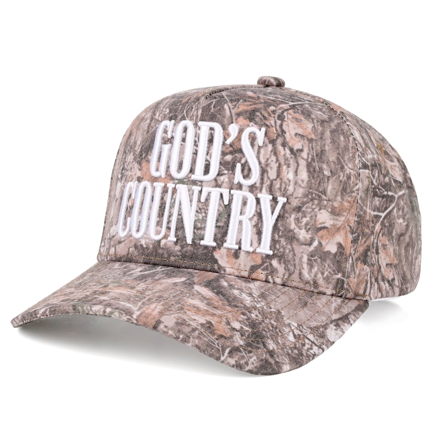 C.C God’s Country Trucker Hat - Dk. Camo 2 - Trucker Hats