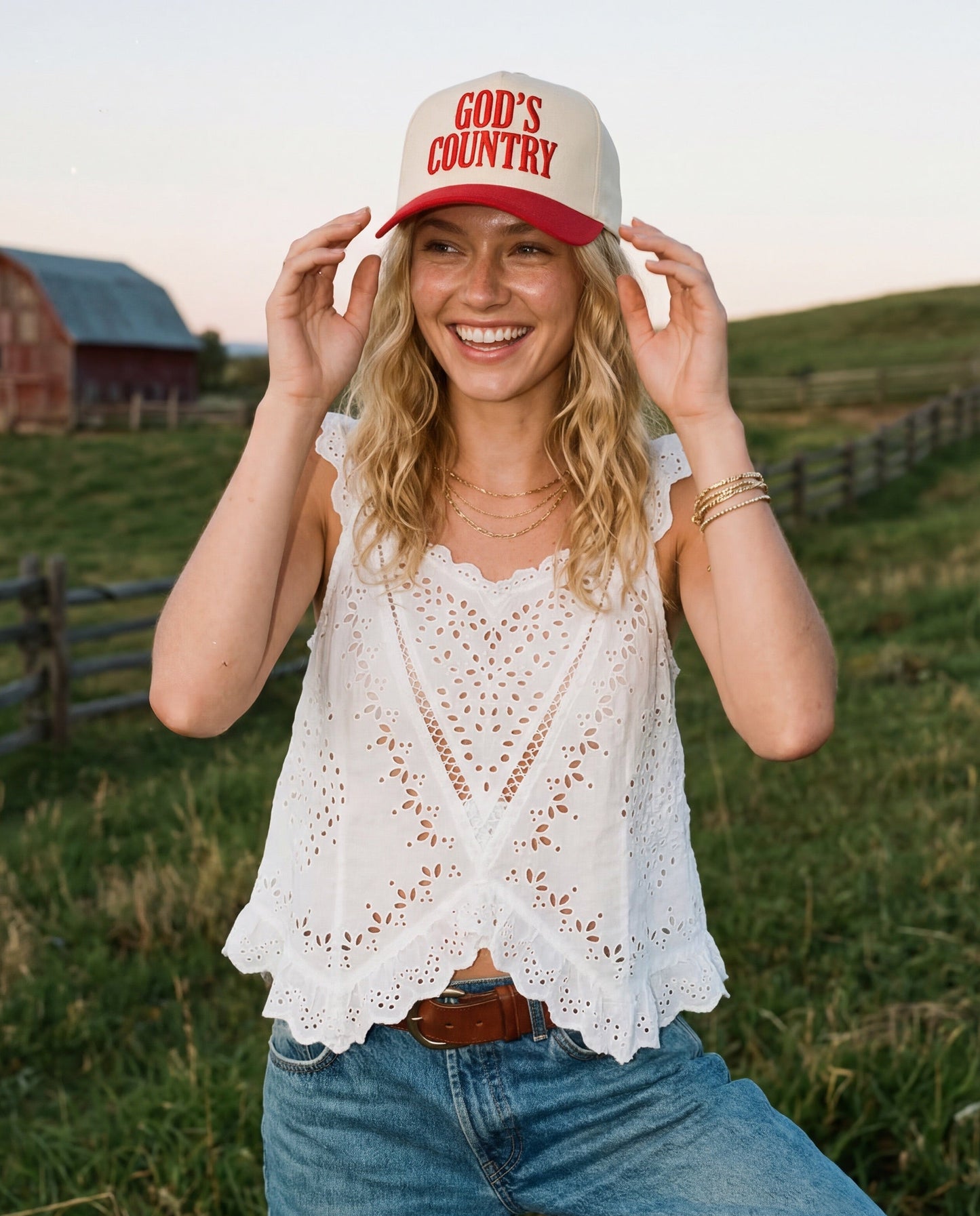 C.C God’s Country Trucker Hat - Trucker Hats