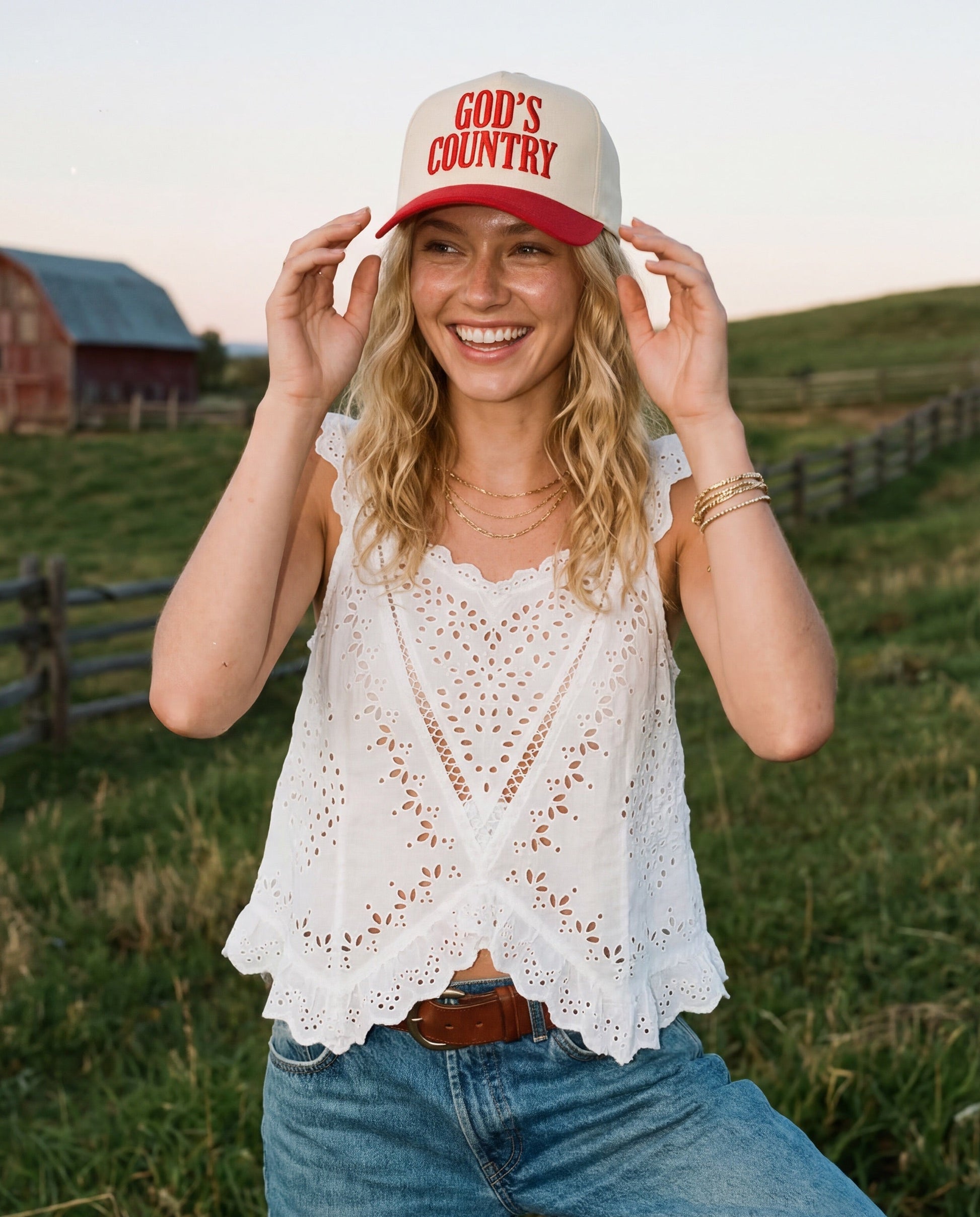 C.C God’s Country Trucker Hat - Trucker Hats