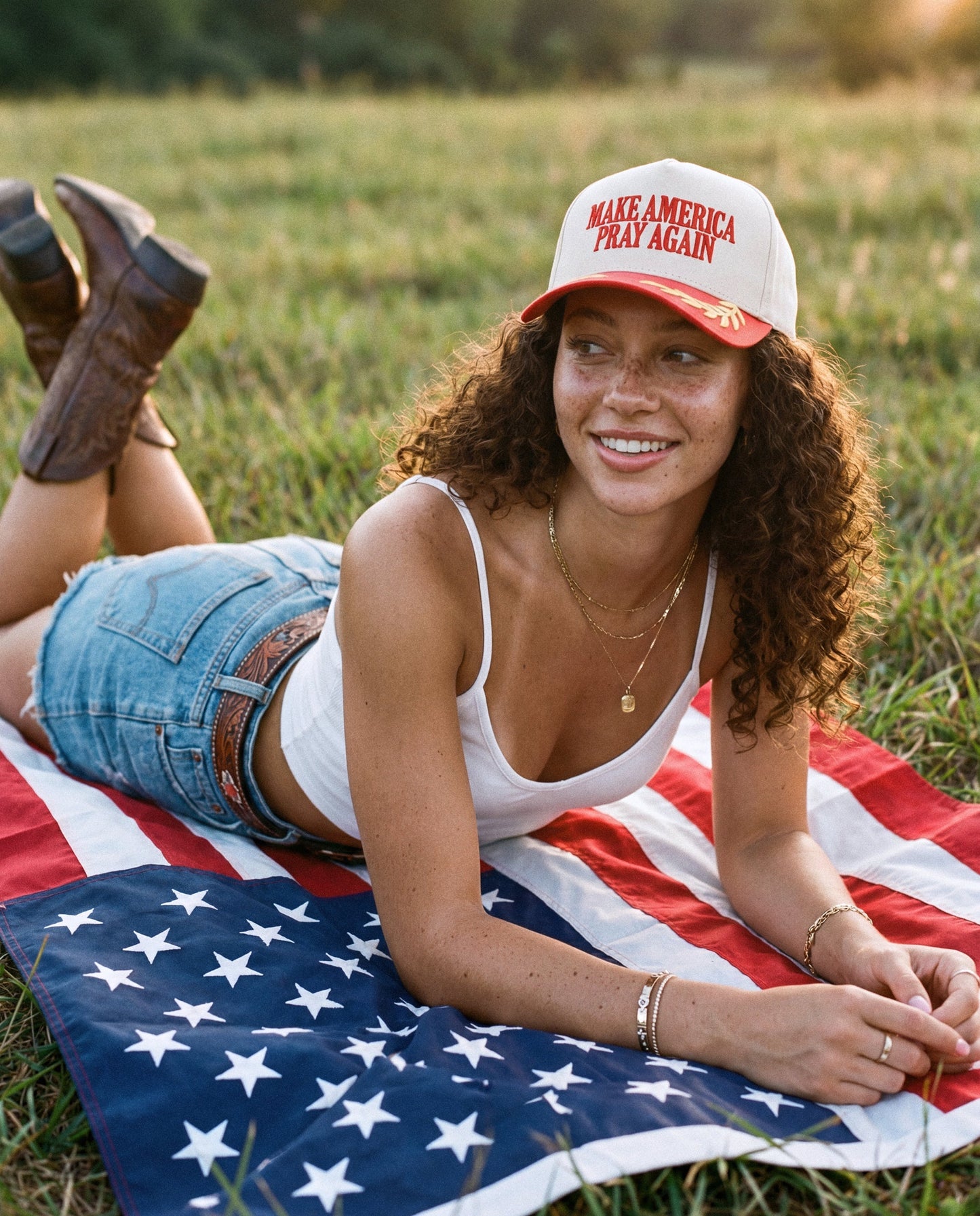 C.C Make America Pray Again Hat
