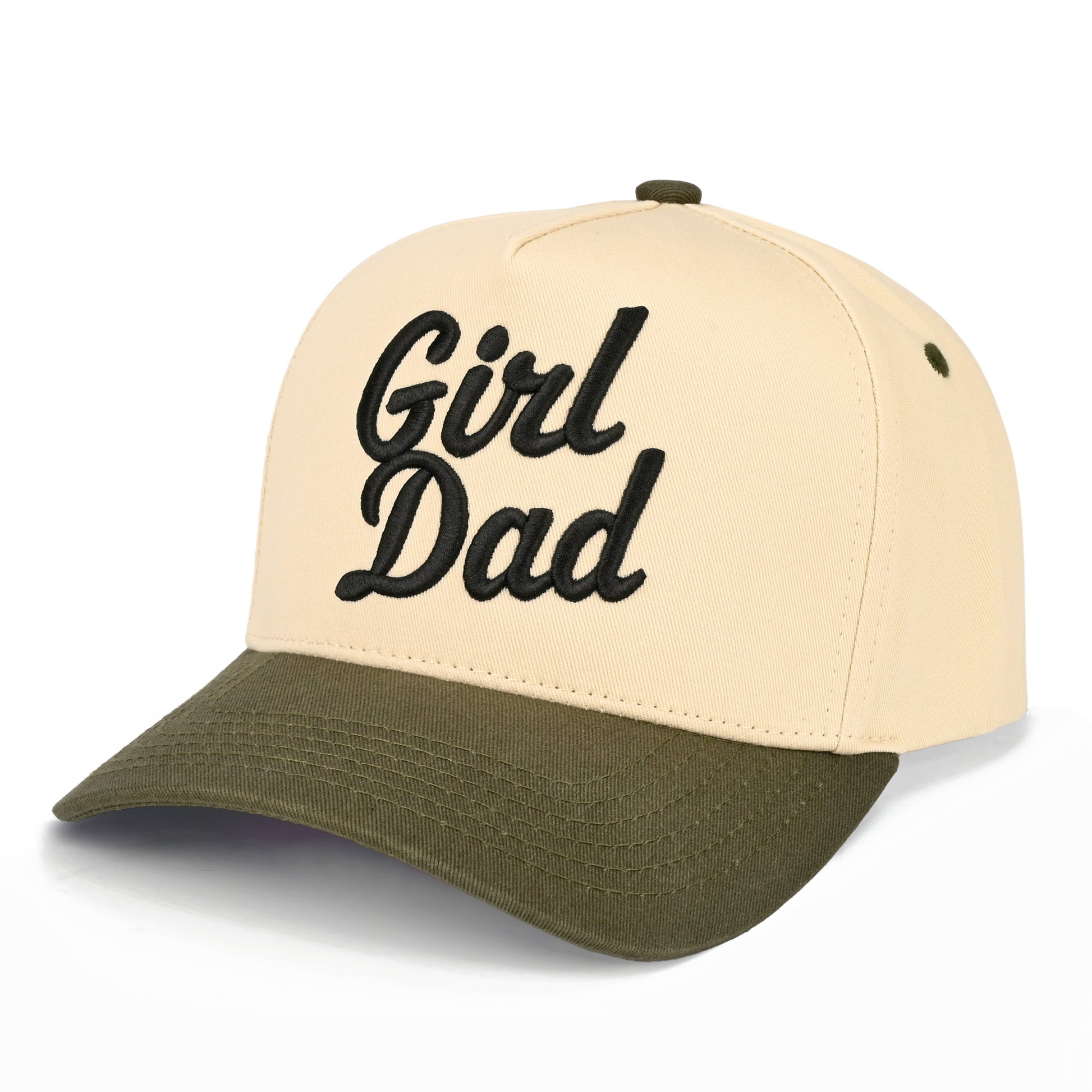C.C Girl Dad Trucker Hat - Olive - Trucker Hats