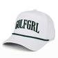 C.C Golfgrl Trucker Hat - White/Green - Trucker Hats
