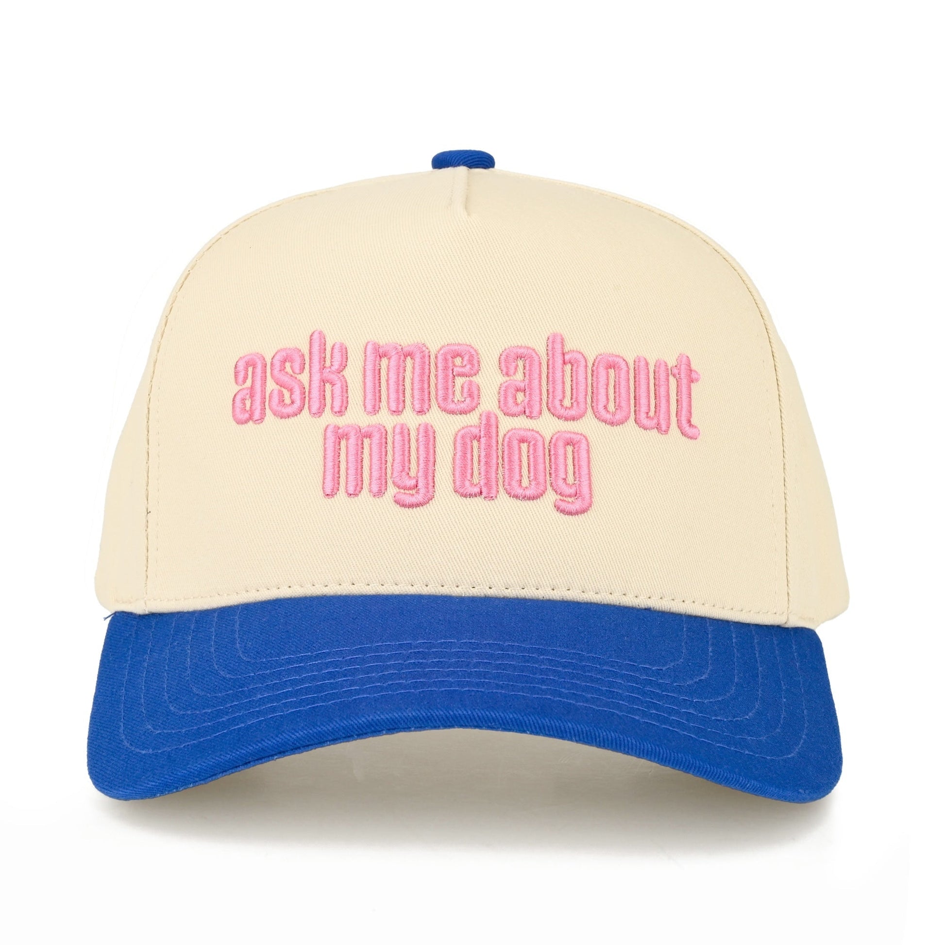 C.C Ask Me About My Dog Trucker Hat - Trucker Hats