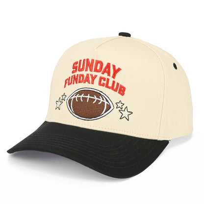 C.C Sunday Funday Club Trucker Hat - Black - Trucker Hats