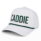 C.C Caddie Trucker Hat - White/Green - Trucker Hats
