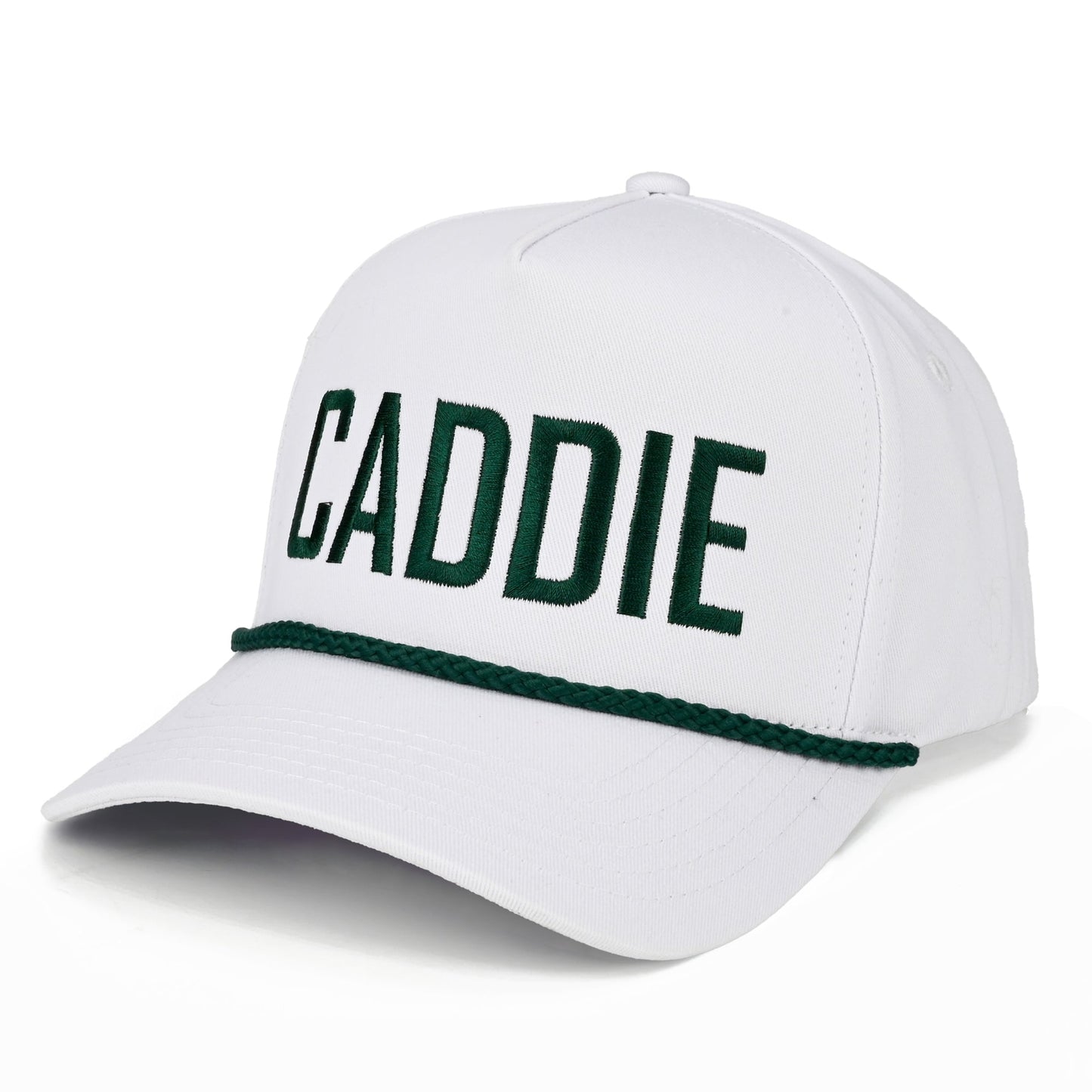 C.C Caddie Trucker Hat - White/Green - Trucker Hats