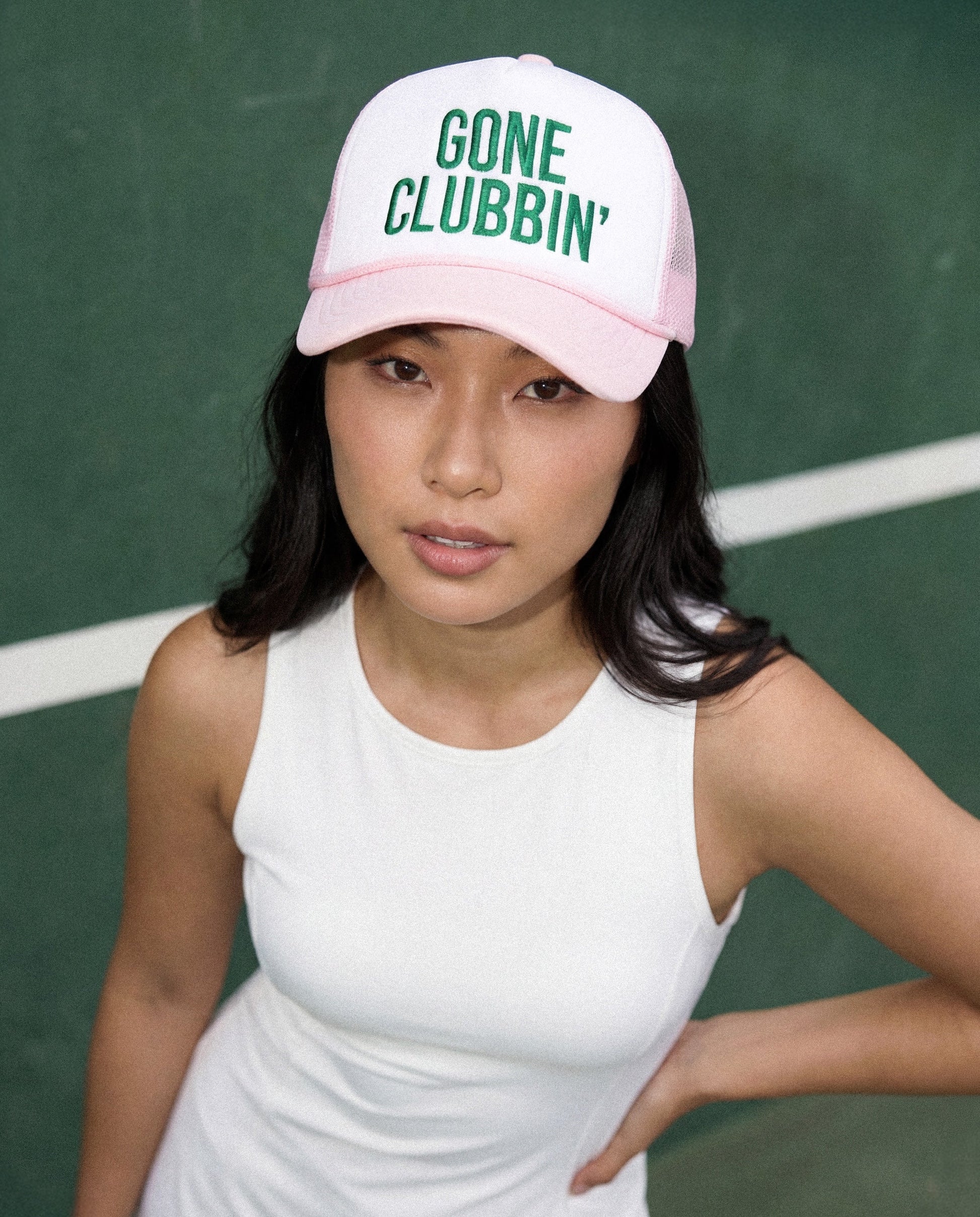C.C Gone Clubbin’ Foam Trucker Hat - Pink - Trucker Hats