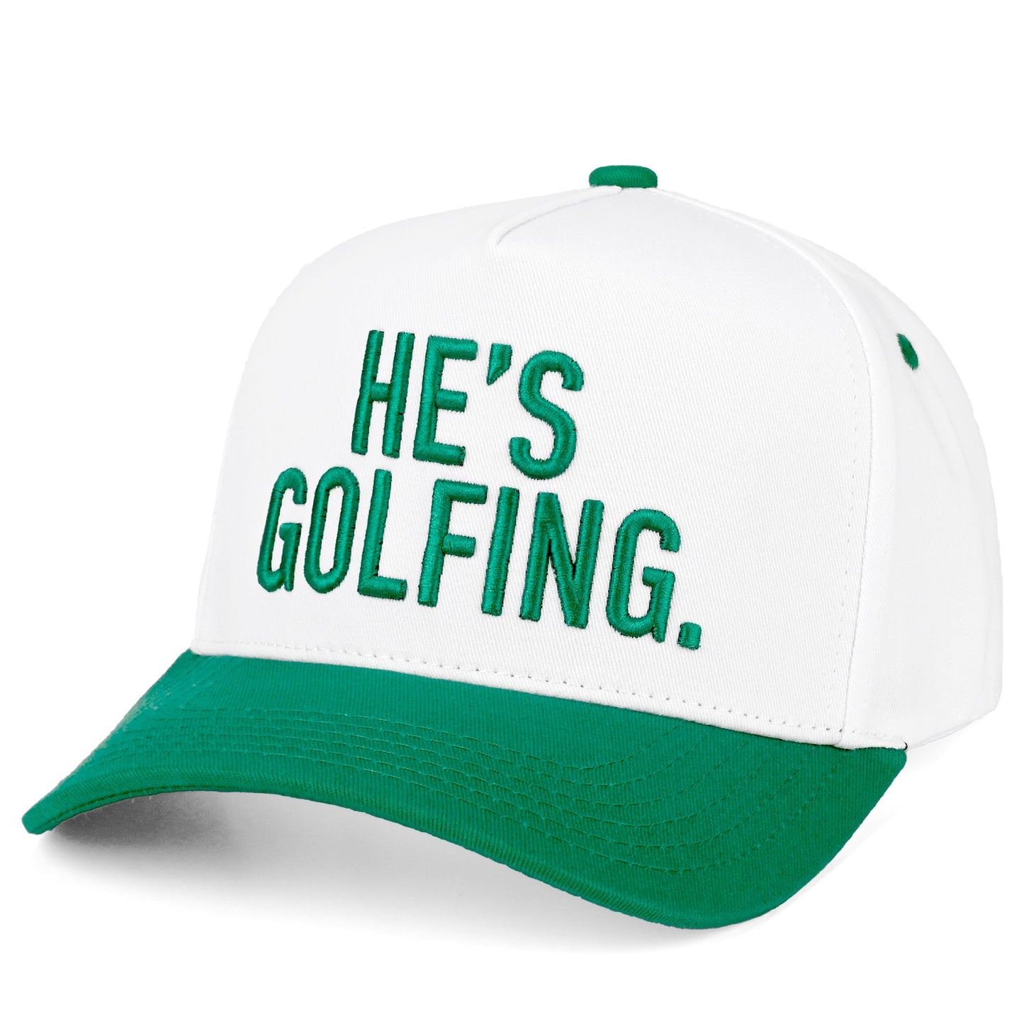 C.C He's Golfing. Trucker Hat