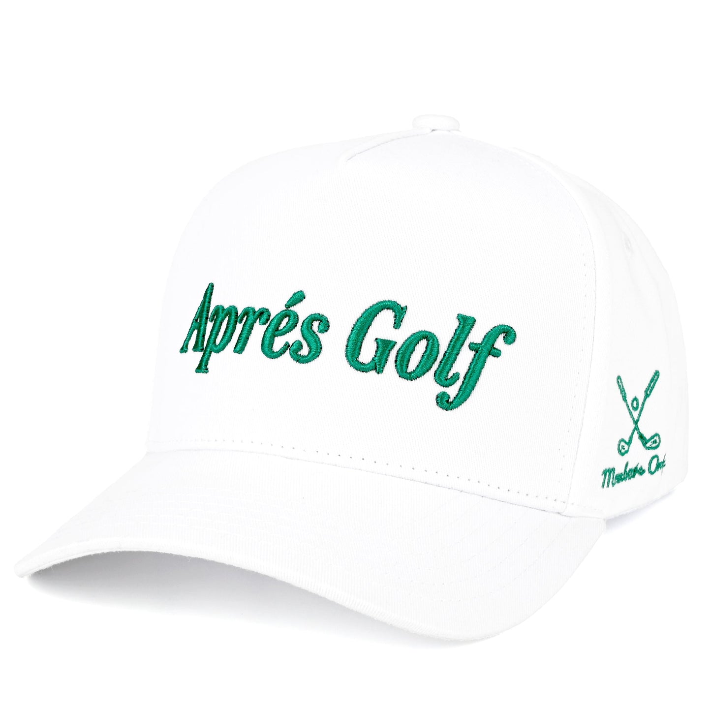 C.C Apres Golf Trucker Hat - White/White - Trucker Hats