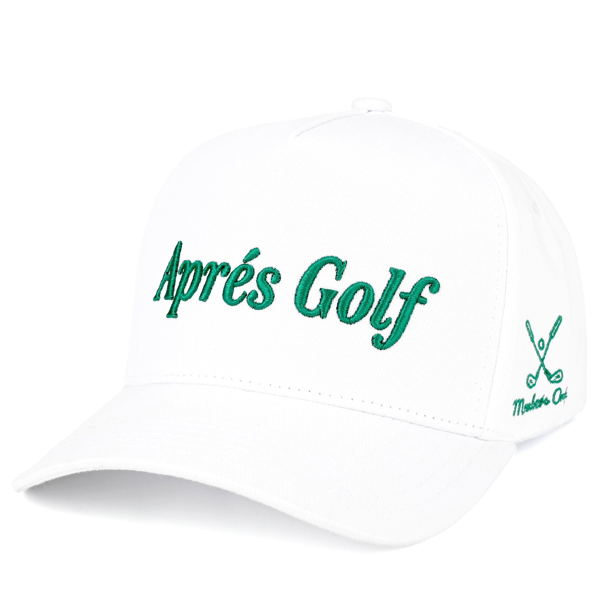 C.C Apres Golf Trucker Hat - White/White - Trucker Hats