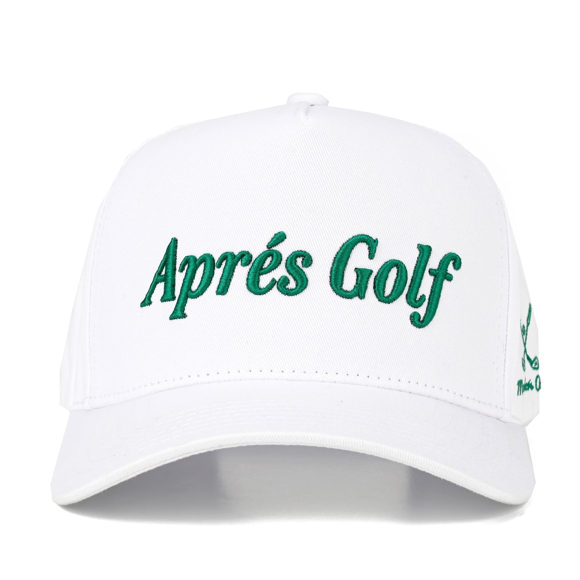 C.C Apres Golf Trucker Hat - White/White - Trucker Hats