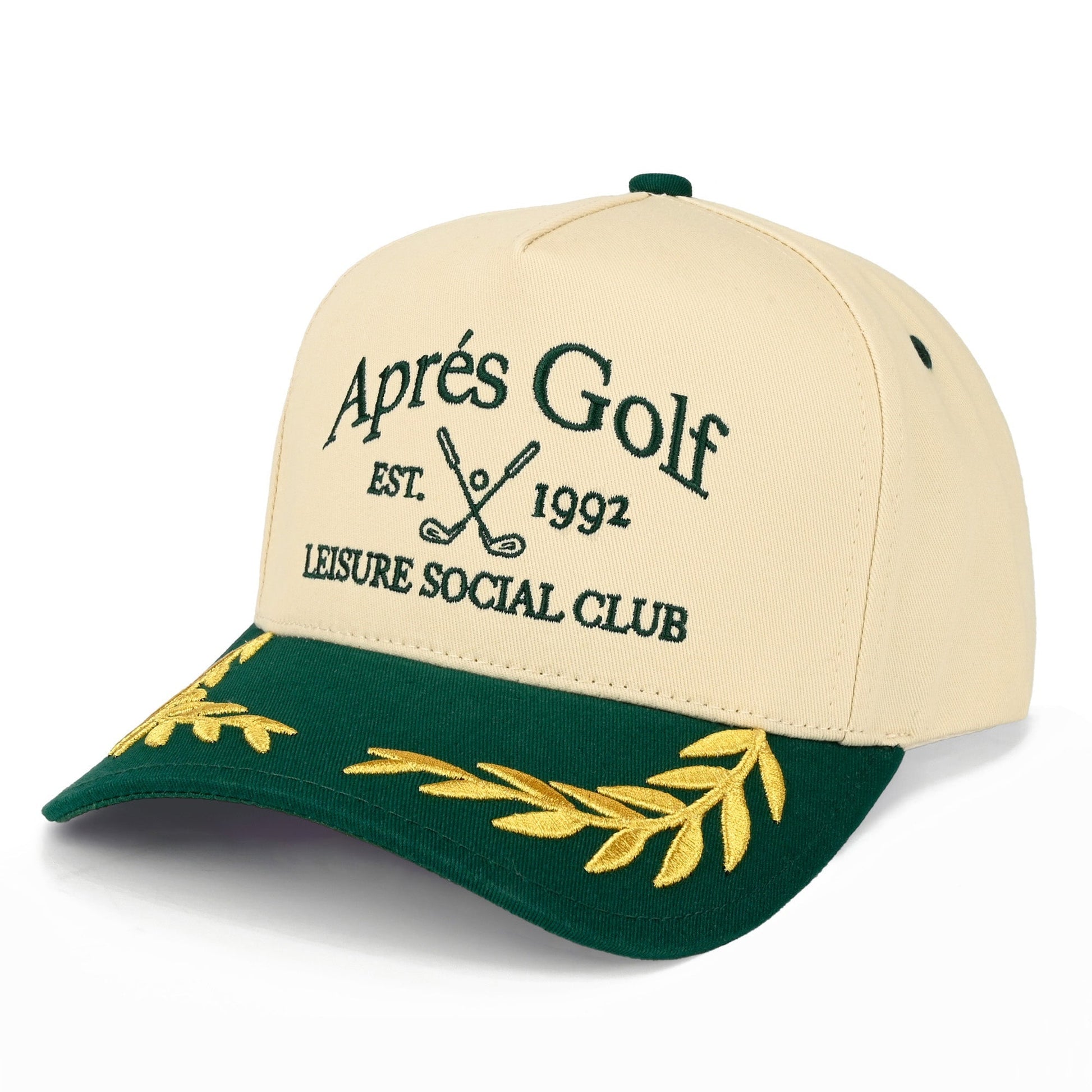 C.C Apres Golf Leisure Social Club Hat - Dk.Green - Trucker Hats