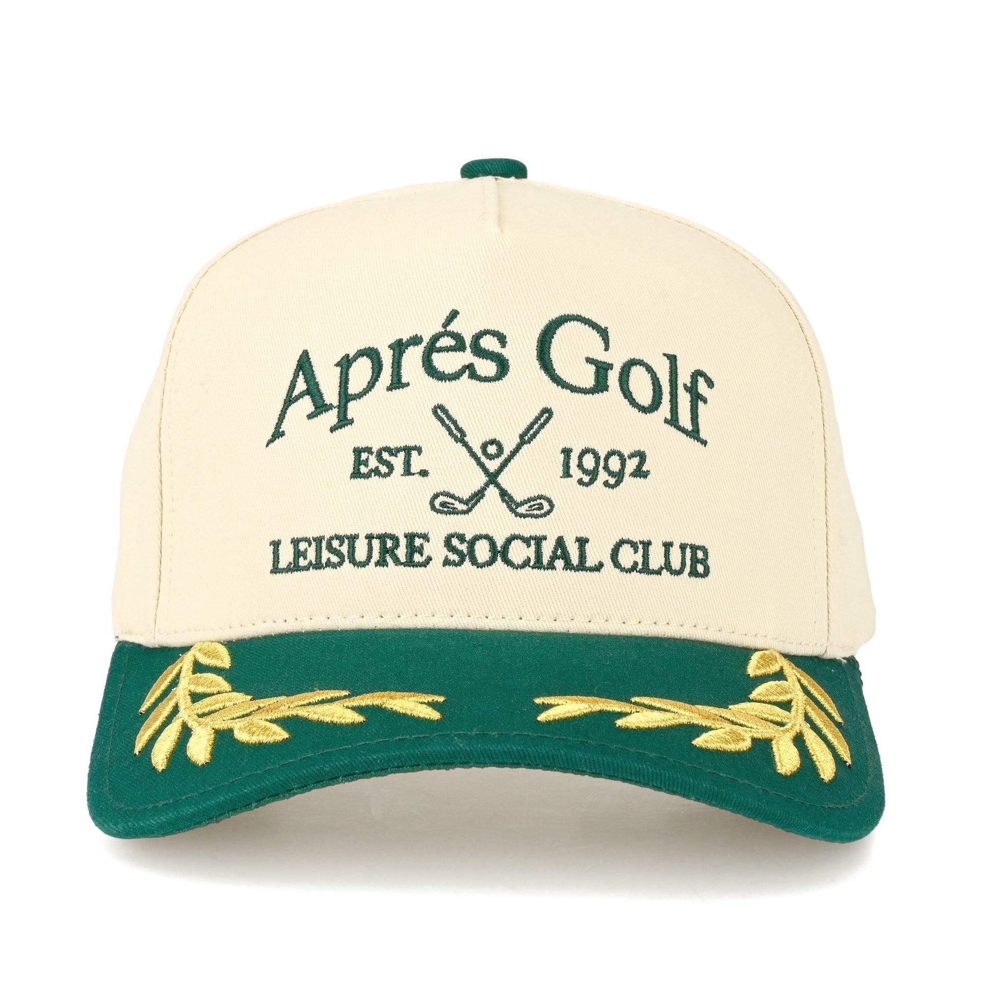 C.C Apres Golf Leisure Social Club Hat - Dk.Green - Trucker Hats