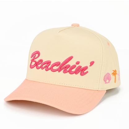 C.C Beachin’ Trucker Hat - Peach - Trucker Hats
