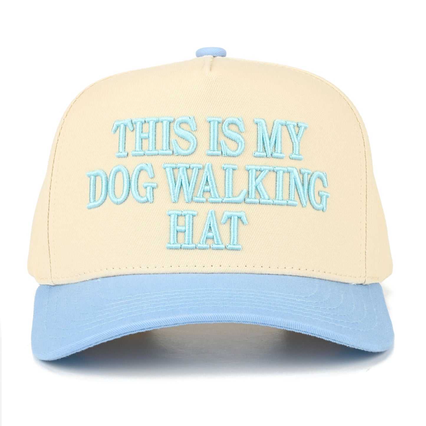 C.C This Is My Dog Walking Hat Trucker - Sky Blue - Trucker Hats