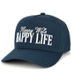 C.C Happy Wife Happy Life Trucker Hat - Navy - Trucker Hats