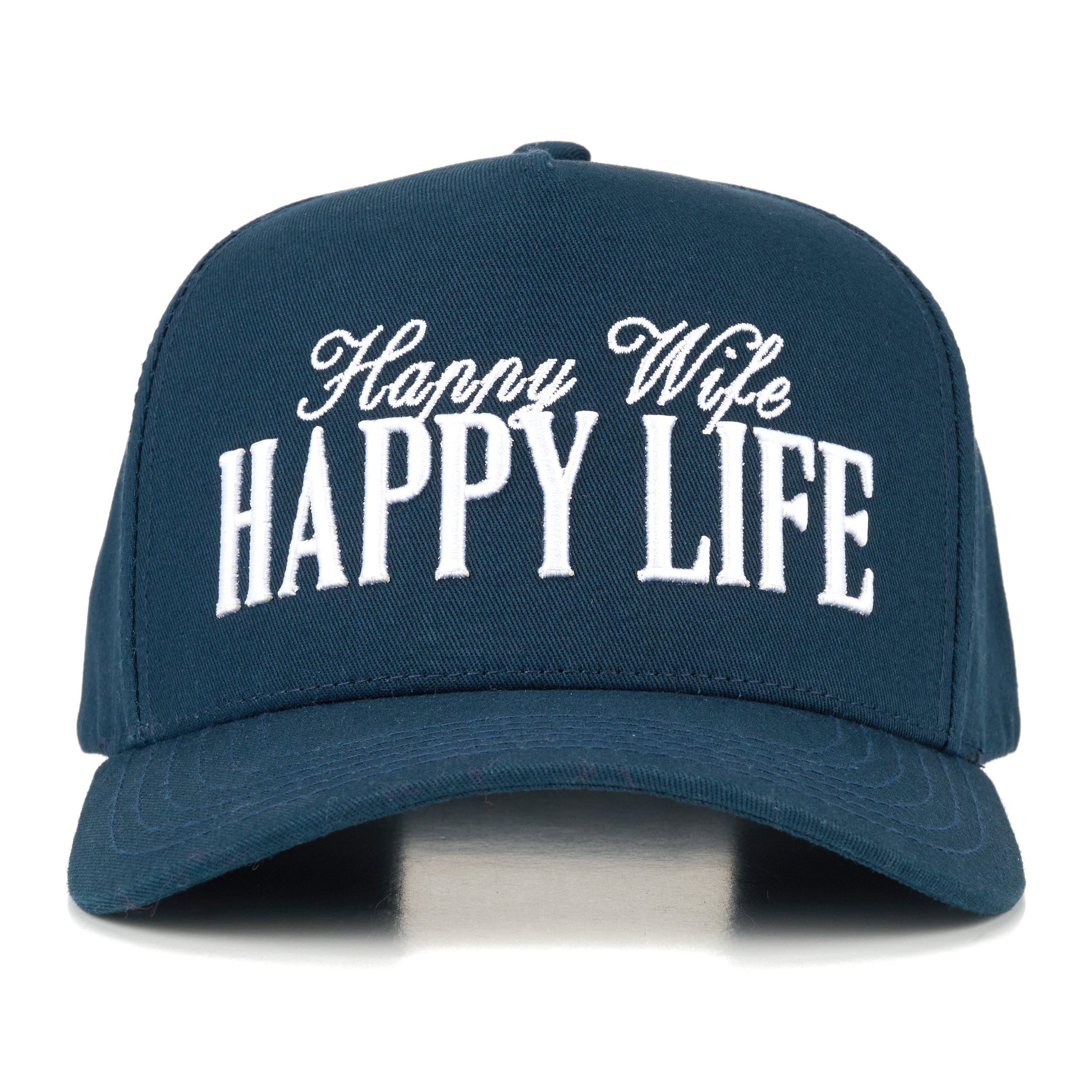 C.C Happy Wife Happy Life Trucker Hat - Trucker Hats