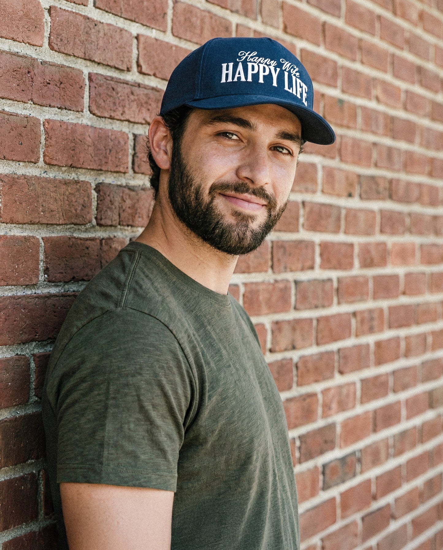 C.C Happy Wife Happy Life Trucker Hat - Trucker Hats