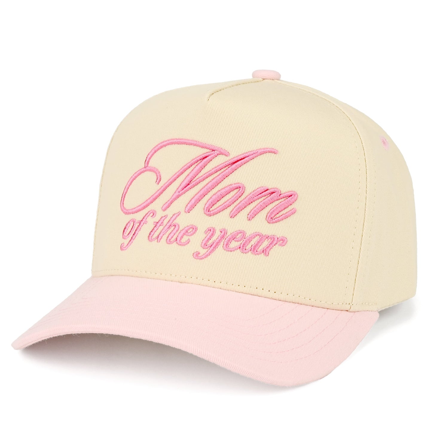 C.C Mom Of The Year Trucker Hat - Lt. Pink - Trucker Hats