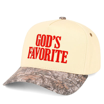 C.C God’s Favorite Trucker Hat - Dk. Camo - Trucker Hats