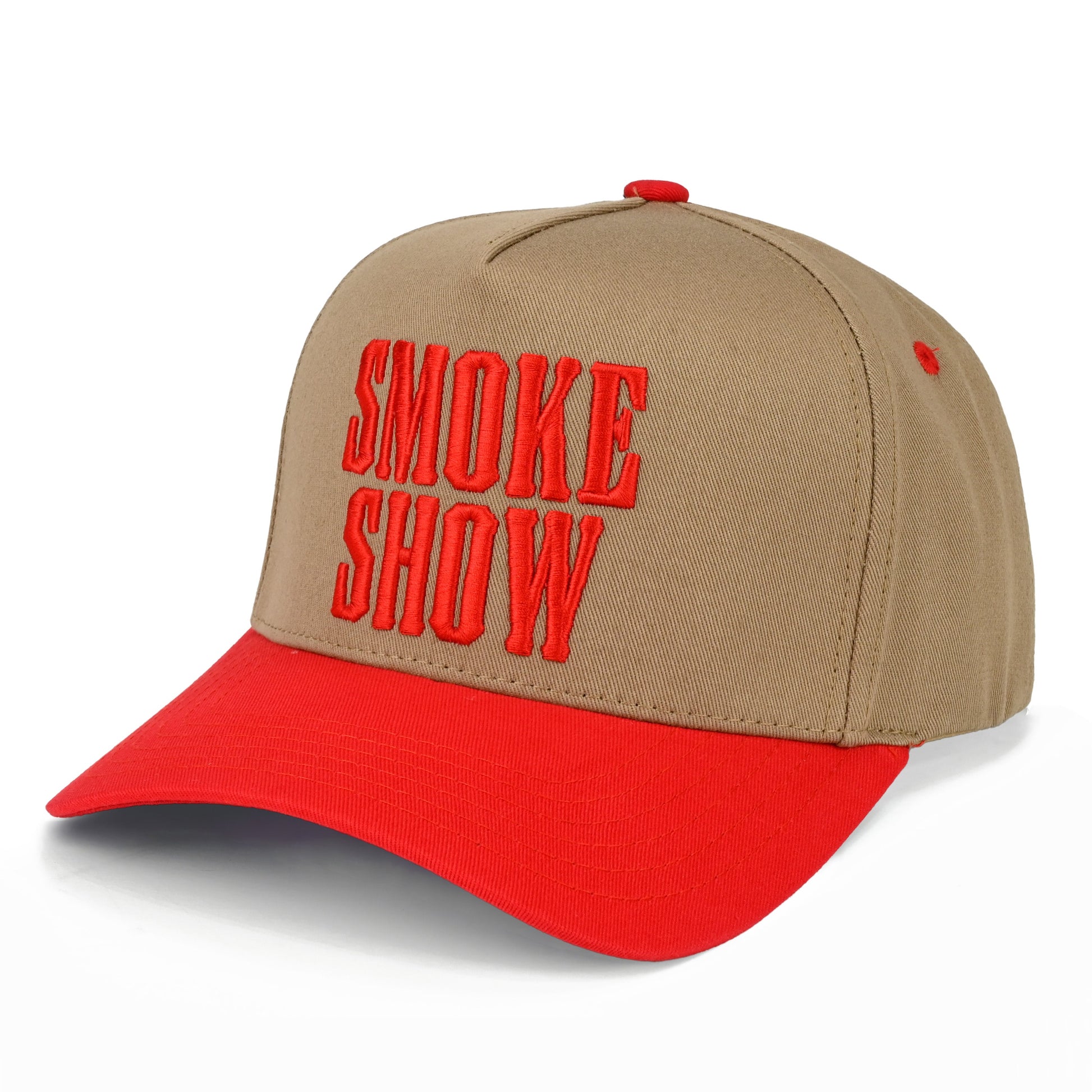 C.C Smoke Show Trucker Hat - Red - Trucker Hats