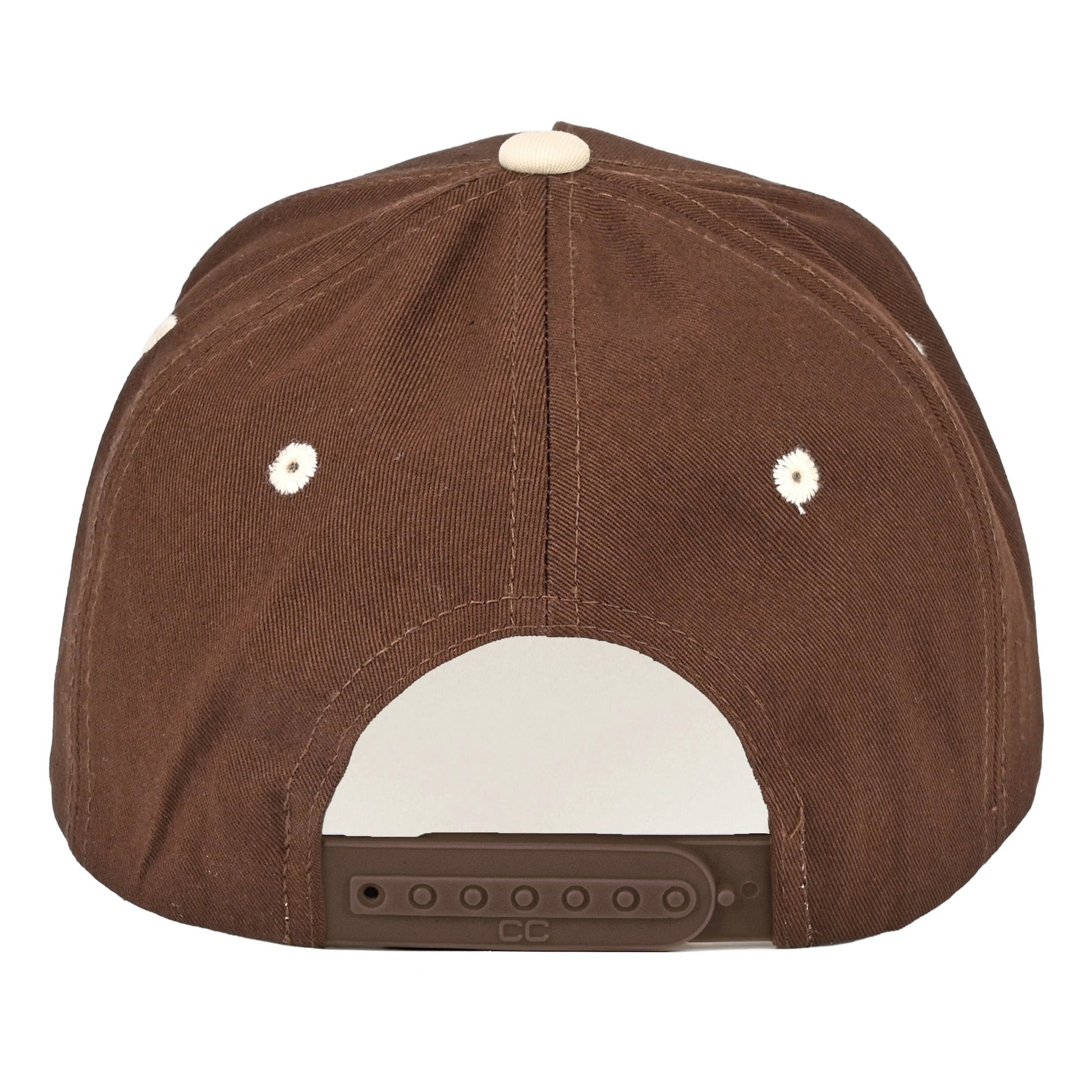 C.C Coffeegrl Trucker Hat - Cream/Brown - Trucker Hats
