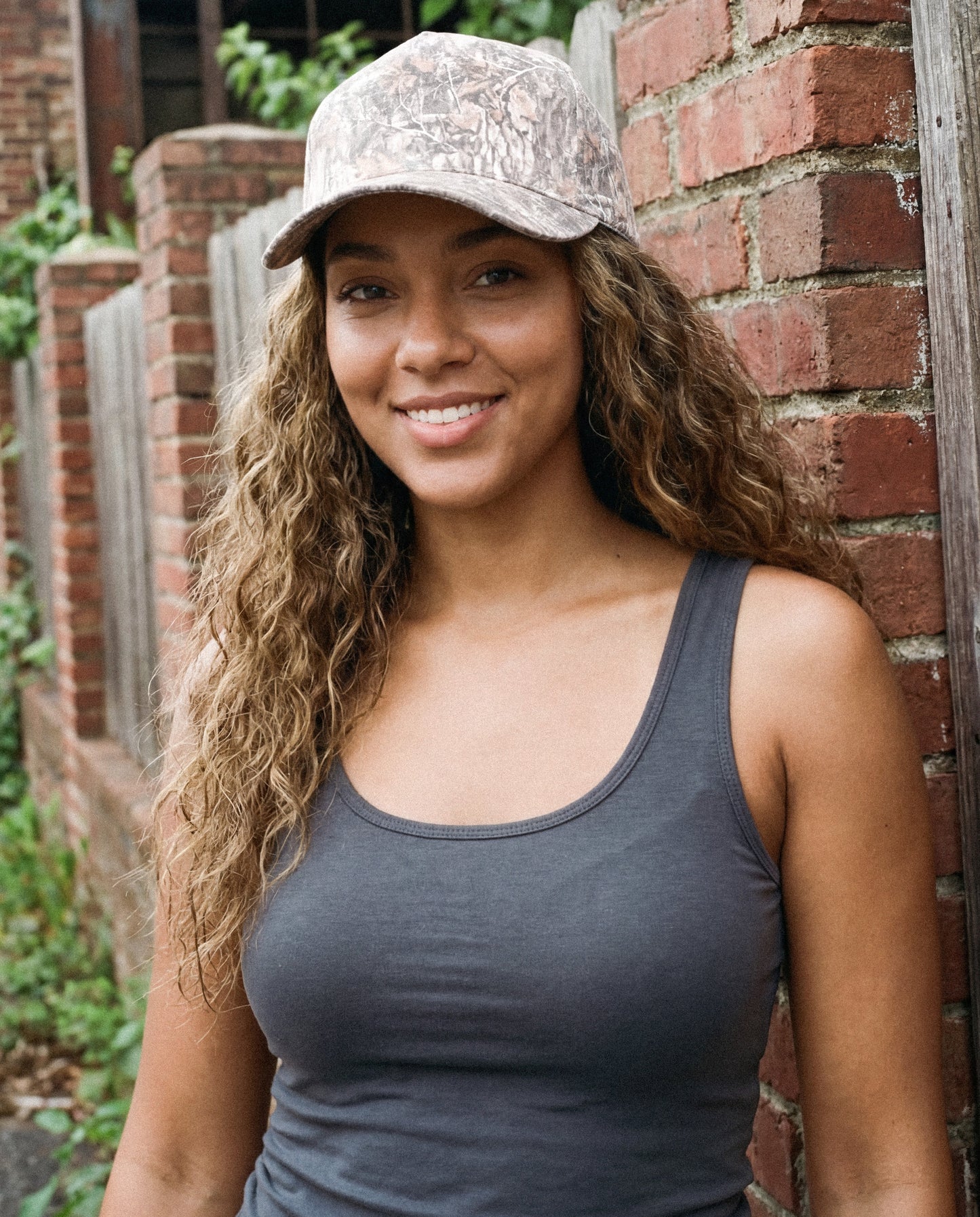 C.C All Over Camo Trucker Hat