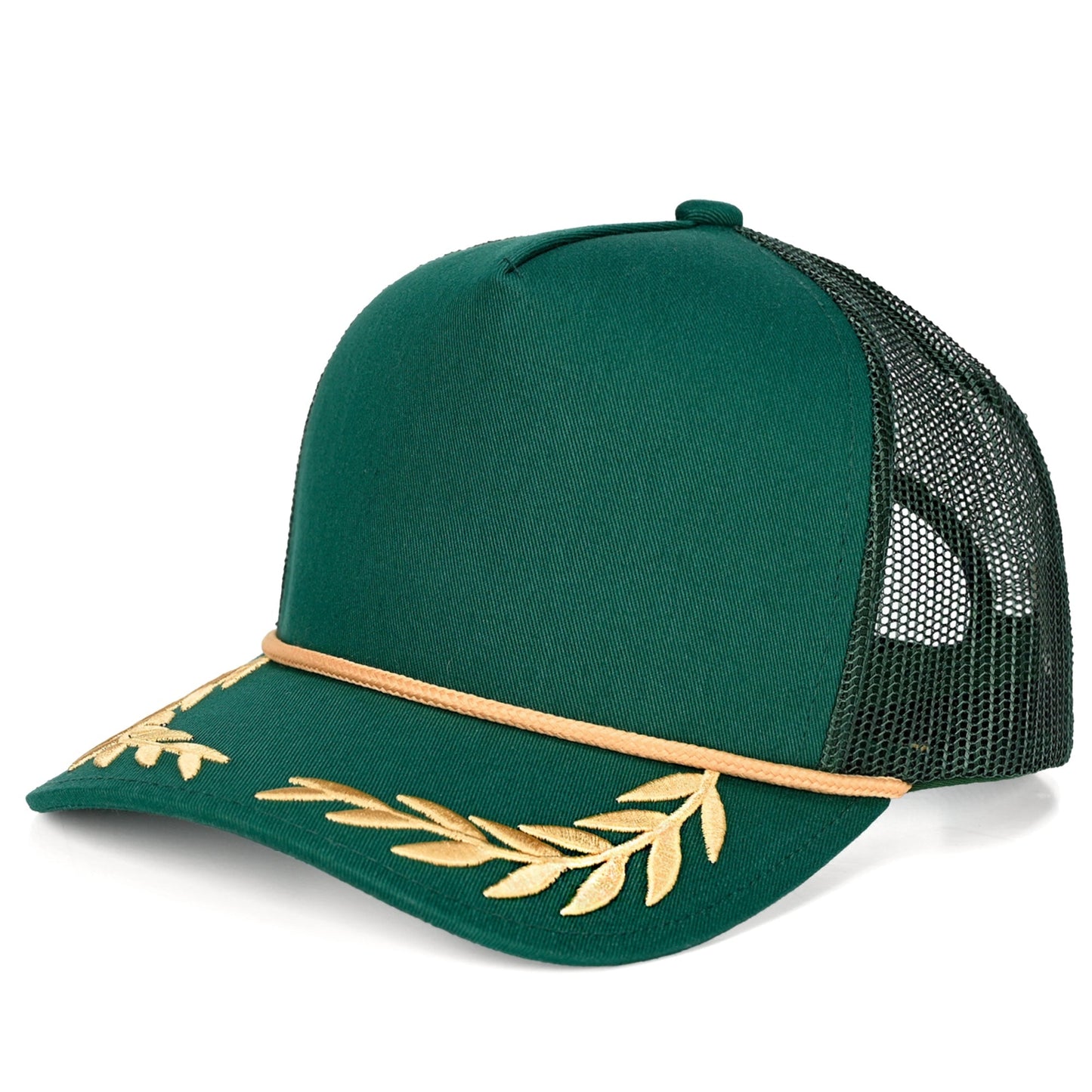 C.C Gold Bay Leaf Trucker With Mesh