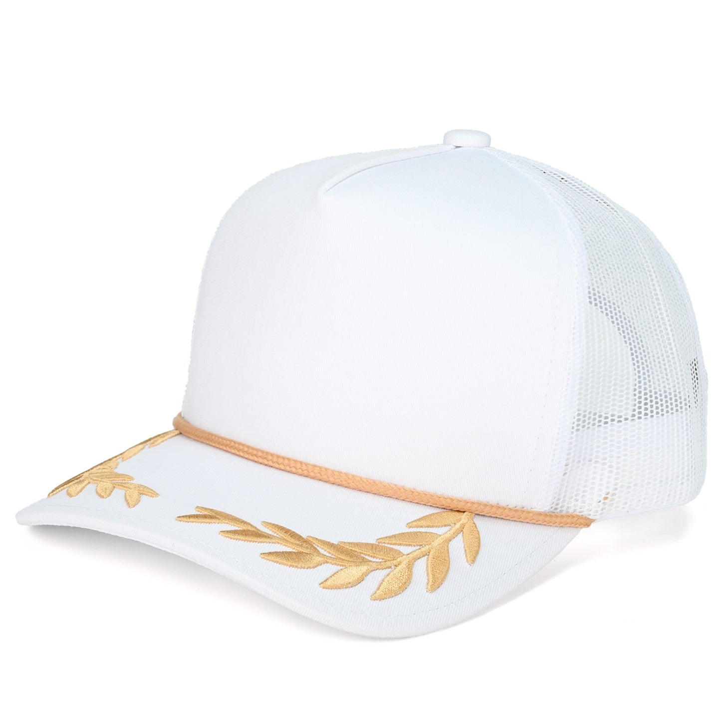 C.C Gold Bay Leaf Trucker With Mesh