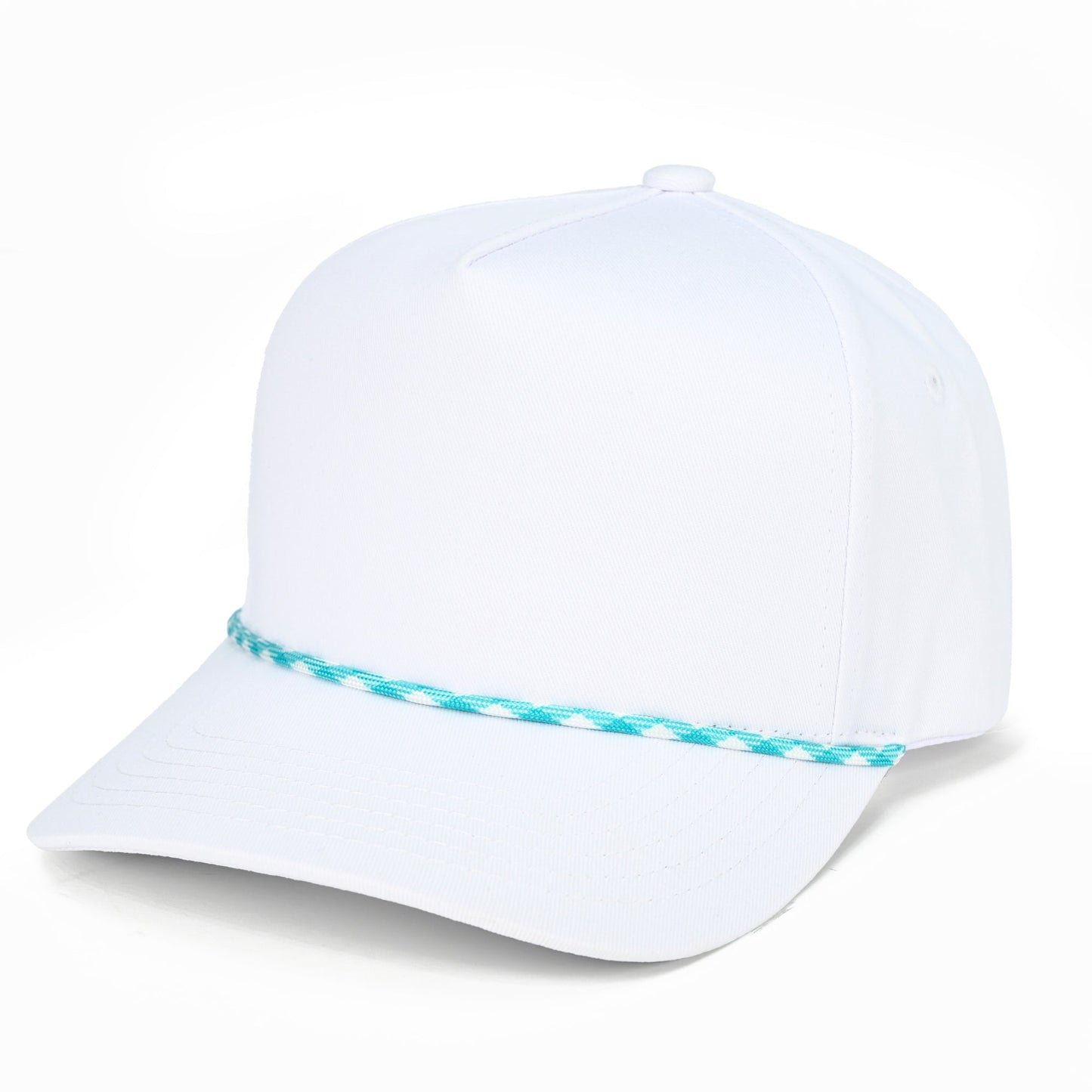 C.C Soild Trucker Hat W/ 2 Tone Rope