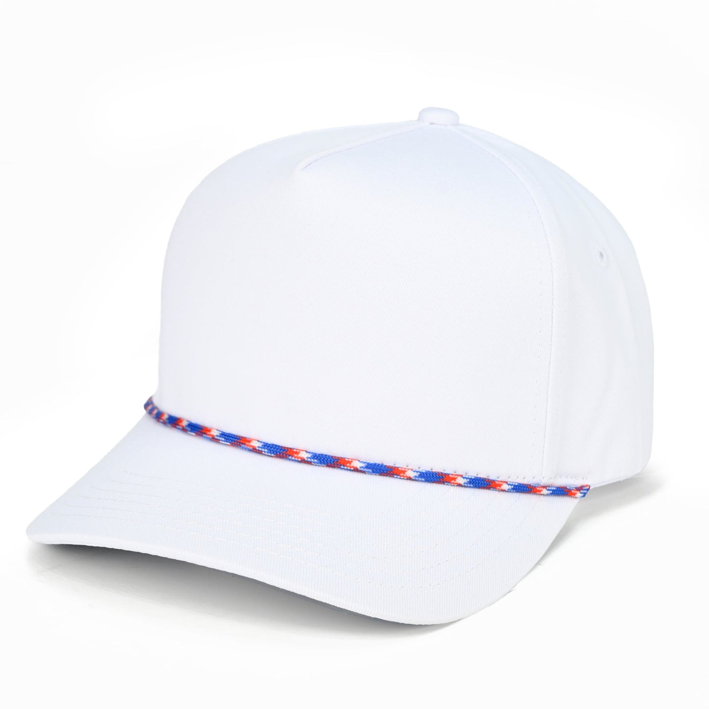 C.C Soild Trucker Hat W/ Usa Rope