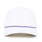 C.C Soild Trucker Hat W/ Usa Rope