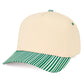 C.C Striped Bill Trucker Hat (8.4)