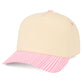 C.C Striped Bill Trucker Hat (8.4)