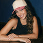 C.C Striped Bill Trucker Hat (8.4)