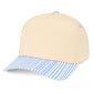 C.C Striped Bill Trucker Hat (8.4)