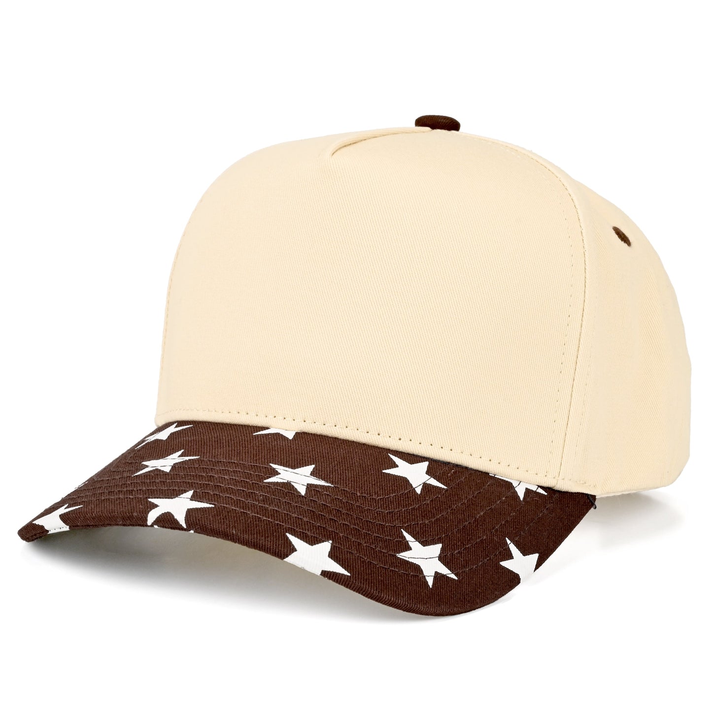 C.C Star Trucker Hat (8.4) - Brown - Trucker Hats