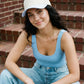 C.C Small Gingham Check Hat (8.4)