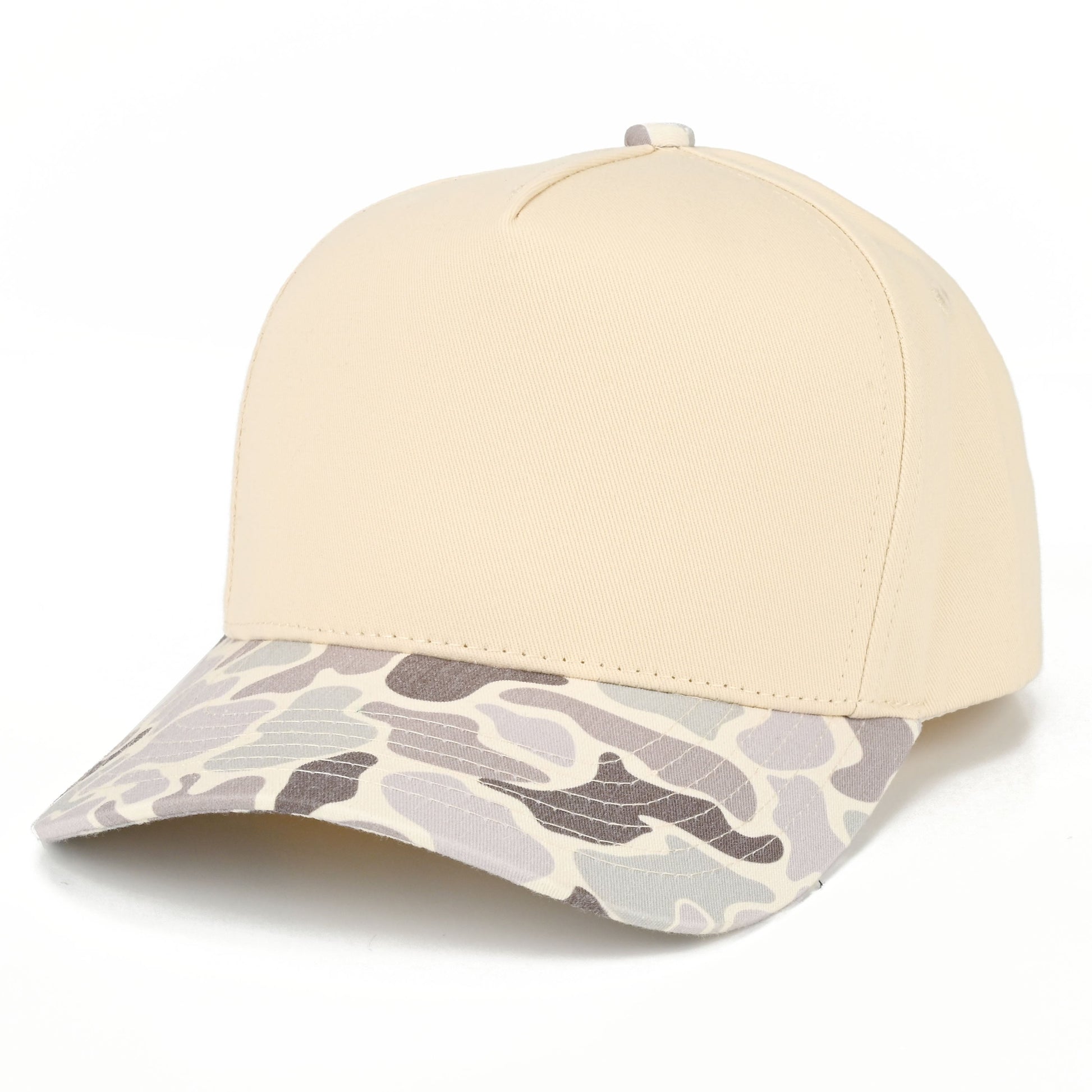 C.C Duck Camo Trucker Hat - Beige - Trucker Hats