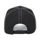 C.C Chain Stitch Embroidered Trucer Hat - Black - Trucker Hats