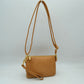 Woven 2-in-1 Crossbody Bag and Wristlet Clutch - Tan - Crossbody Bags