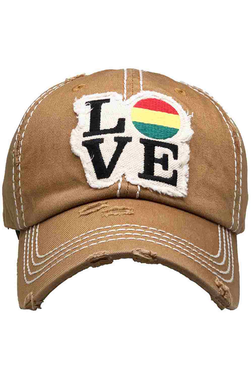 Tim Show off effortless style with the LOVE Vintage Distressed Baseball Cap, featuring a worn-in look and timeless appeal. Designed with a relaxed fit and classic curved brim, it’s the perfect everyday accessory for casual, laid-back outfits.