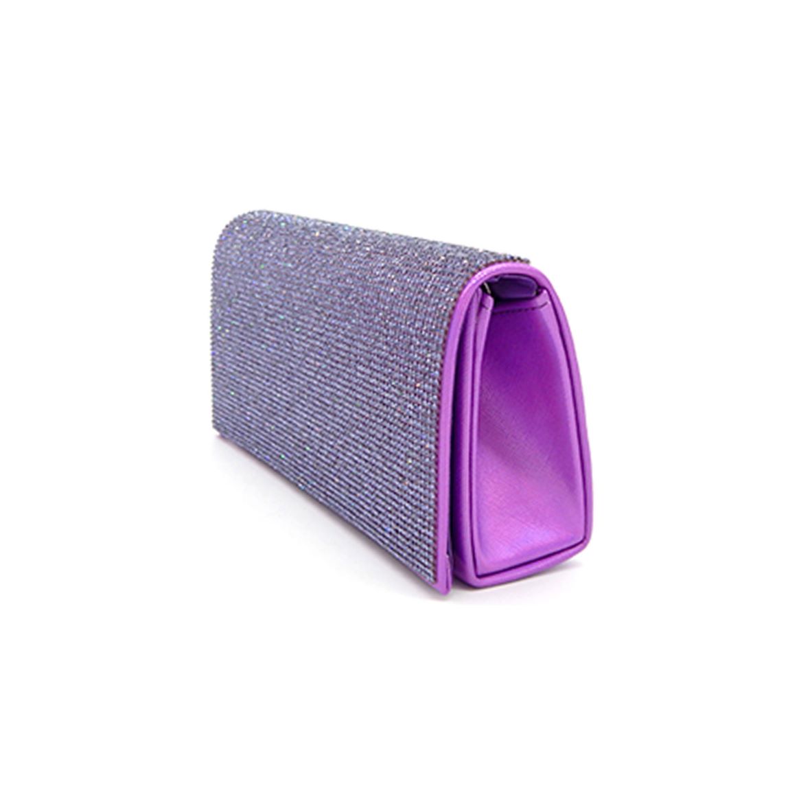 Tanzanite Shine at every occasion with this aqua crystal clutch, designed with a sleek silhouette and shimmering detail. Perfect for weddings, galas, and nights out, this glamorous statement bag adds elegance and sparkle to any outfit.