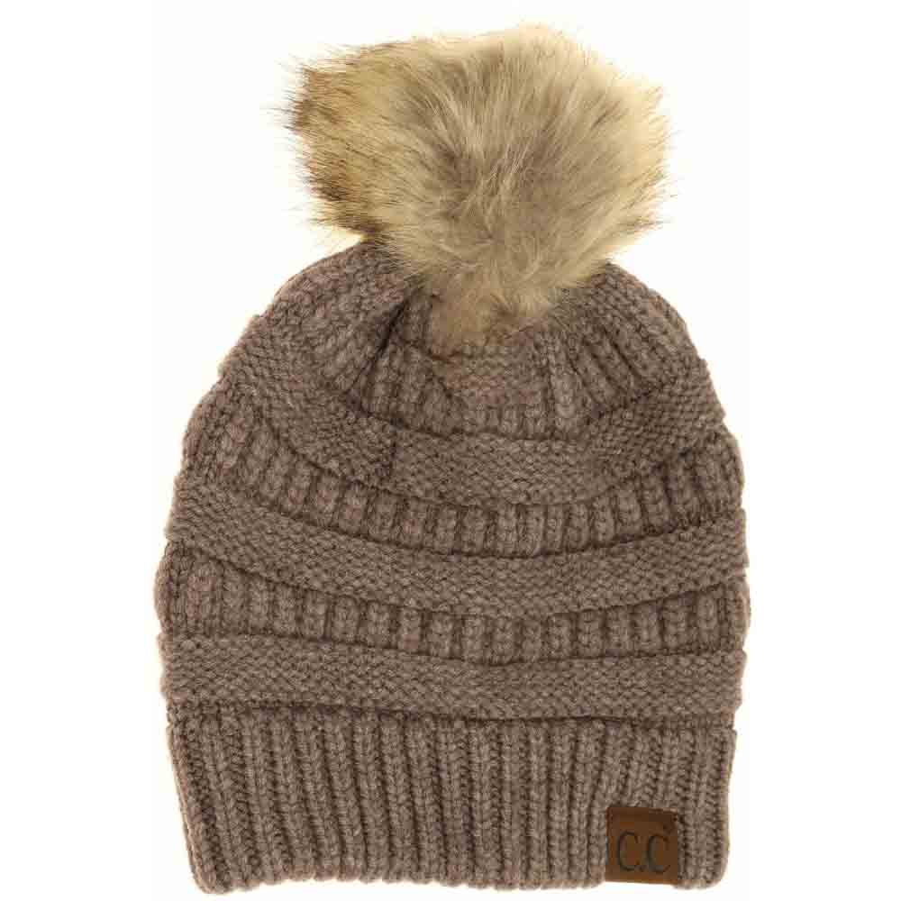TaupeMix Mixed Soft Yarn Natural Pom Beanie features a high-quality blend of yarns that ensures exceptional softness and durability. Its natural hues provide a versatile, understated look, while the plush pom adds a refined finishing touch. Engineered for warmth without bulk, this beanie is an expert choice for those seeking both comfort and classic style in cooler weather. 