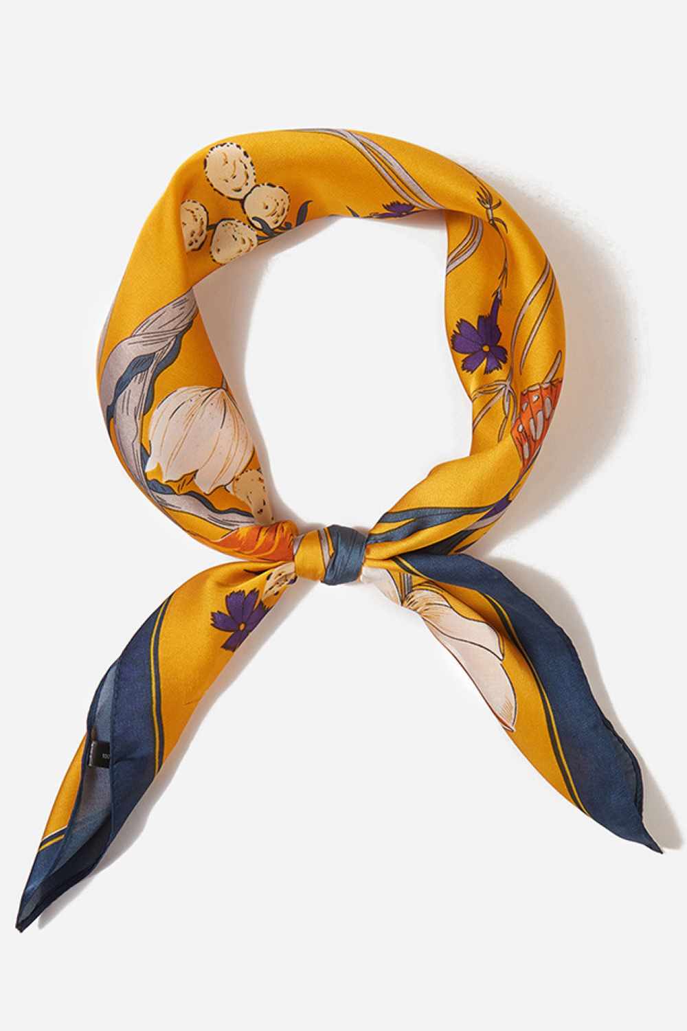 Teal Elevate your summer style with this charming floral pattern bandana scarf. Crafted from lightweight 100% polyester, it's the perfect accessory for warm weather breathable, comfortable, and effortlessly versatile. The generous 27.5" x 27.5" square size works as a headscarf, neck wrap, or shoulder accent. Whether you're heading to the beach, running errands, or adding a pop of color to any outfit, this scarf delivers both function and fashion. Easy to care for and designed for everyday wear.